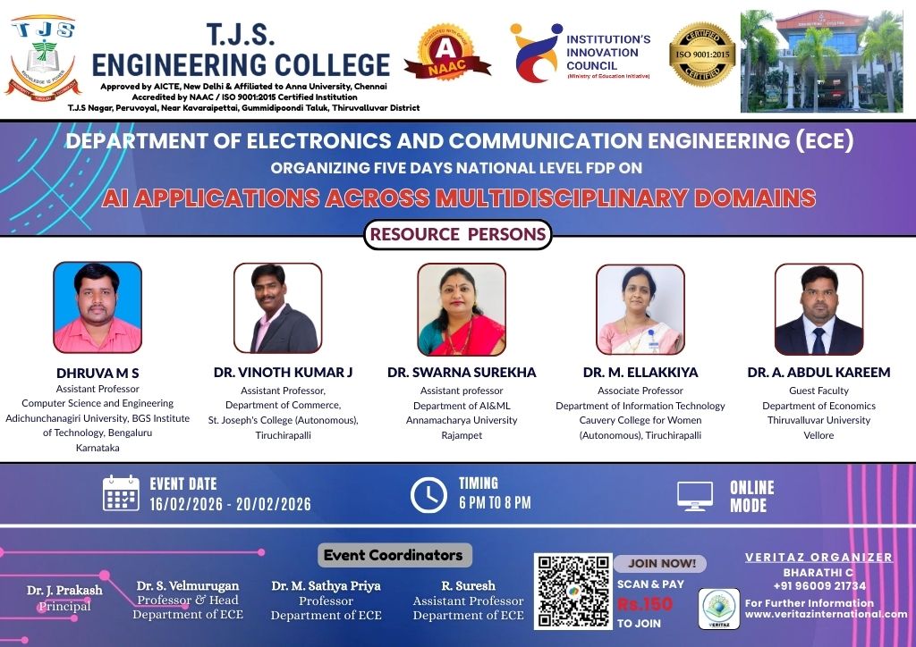 T.J.S Engineering College Event